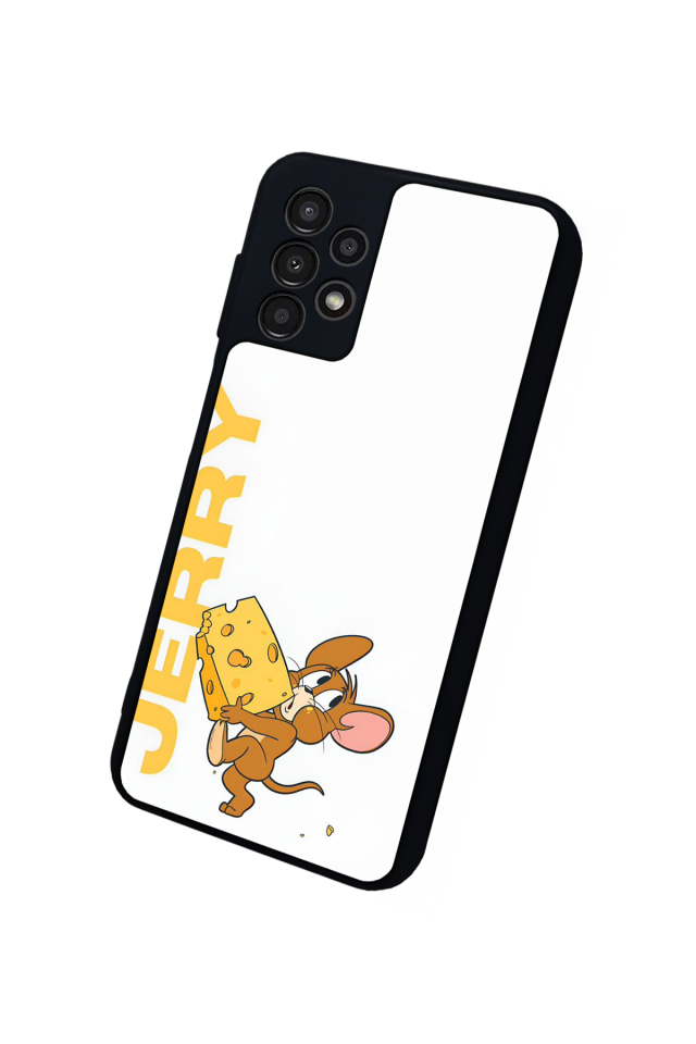 Samsung Galaxy A23 Uyumlu Tom And Jerry Tasarımlı Glossy Premium Kılıf