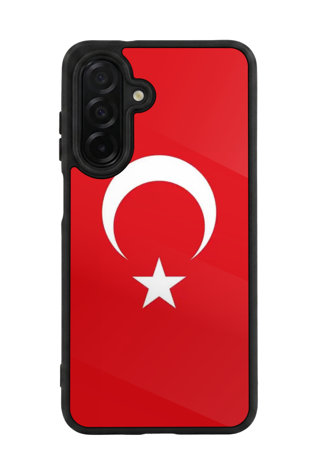 Samsung Galaxy A36 Uyumlu Türk Bayragi Tasarımlı Glossy Premium Kılıf