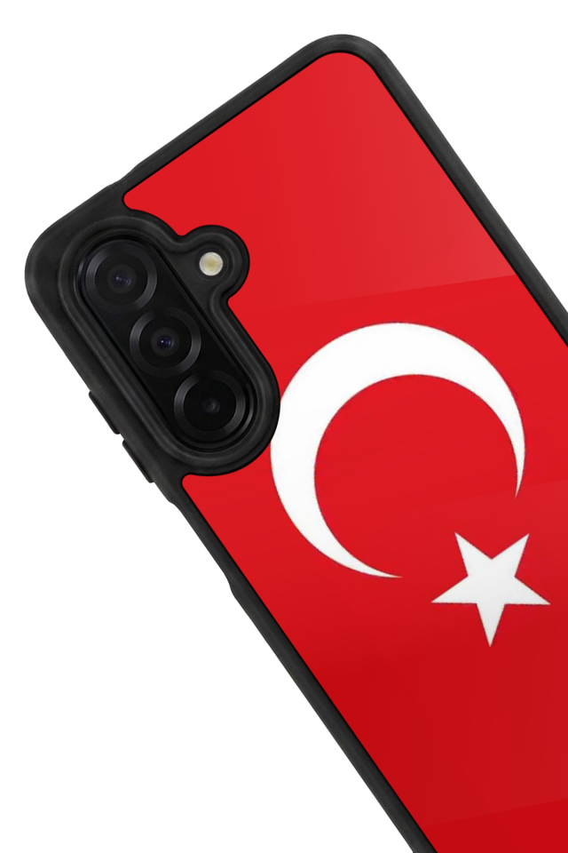 Samsung Galaxy A36 Uyumlu Türk Bayragi Tasarımlı Glossy Premium Kılıf