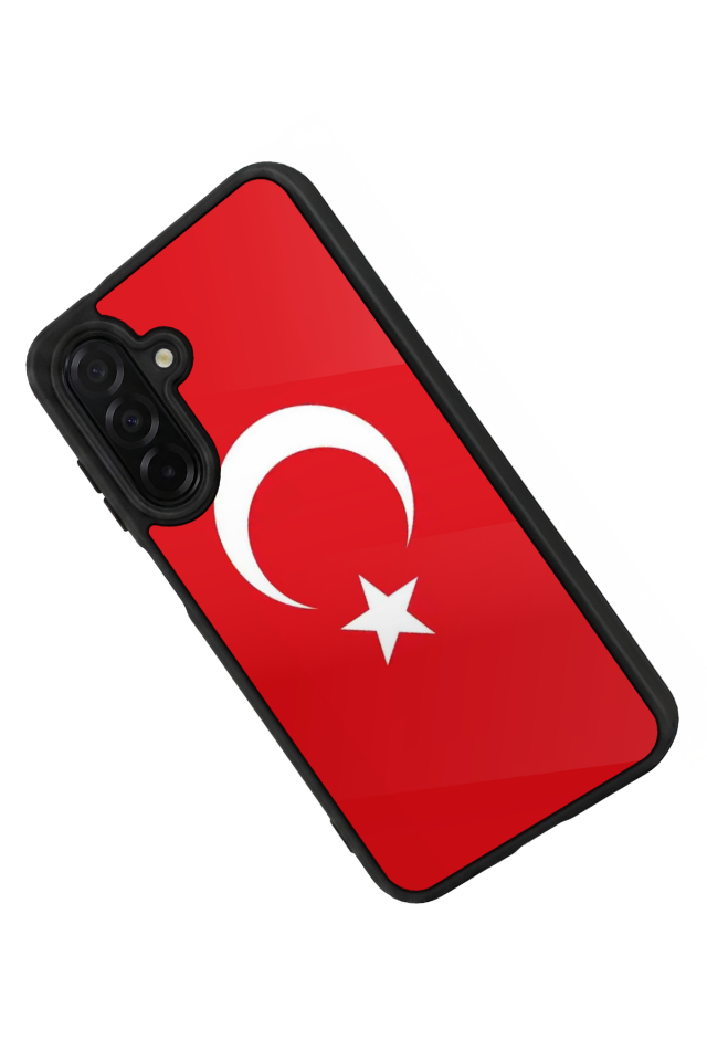 Samsung Galaxy A36 Uyumlu Türk Bayragi Tasarımlı Glossy Premium Kılıf
