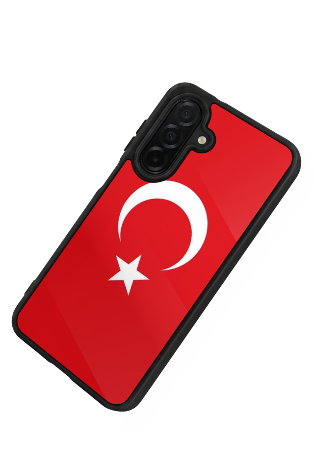 Samsung Galaxy A36 Uyumlu Türk Bayragi Tasarımlı Glossy Premium Kılıf