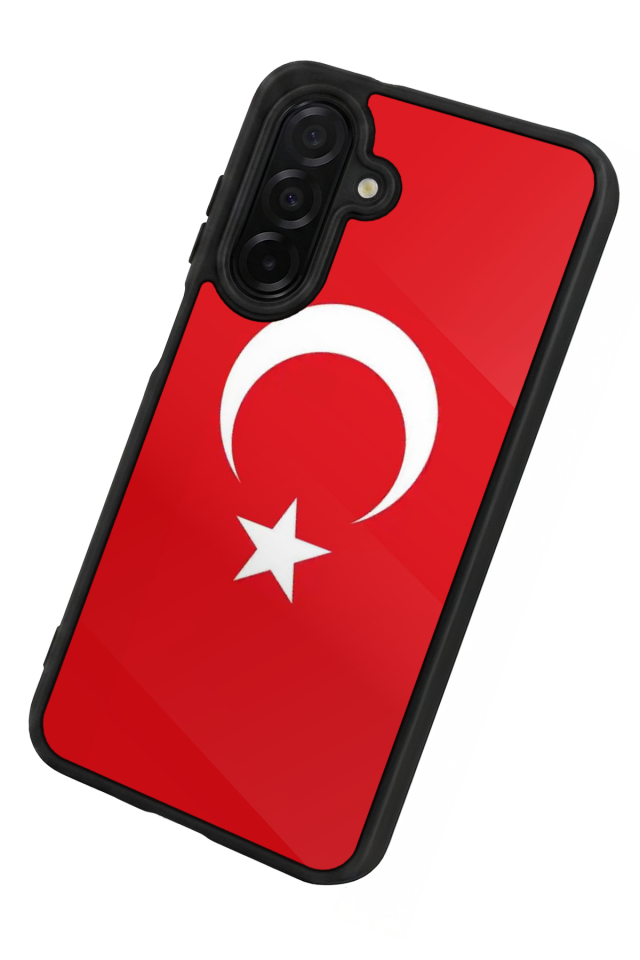 Samsung Galaxy A36 Uyumlu Türk Bayragi Tasarımlı Glossy Premium Kılıf