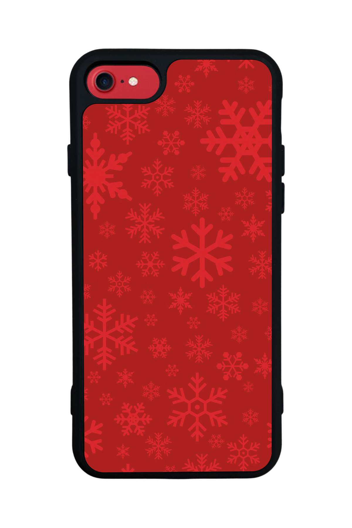 iPhone SE Uyumlu Yilbasi Christmas Tasarımlı Glossy Premium Kılıf