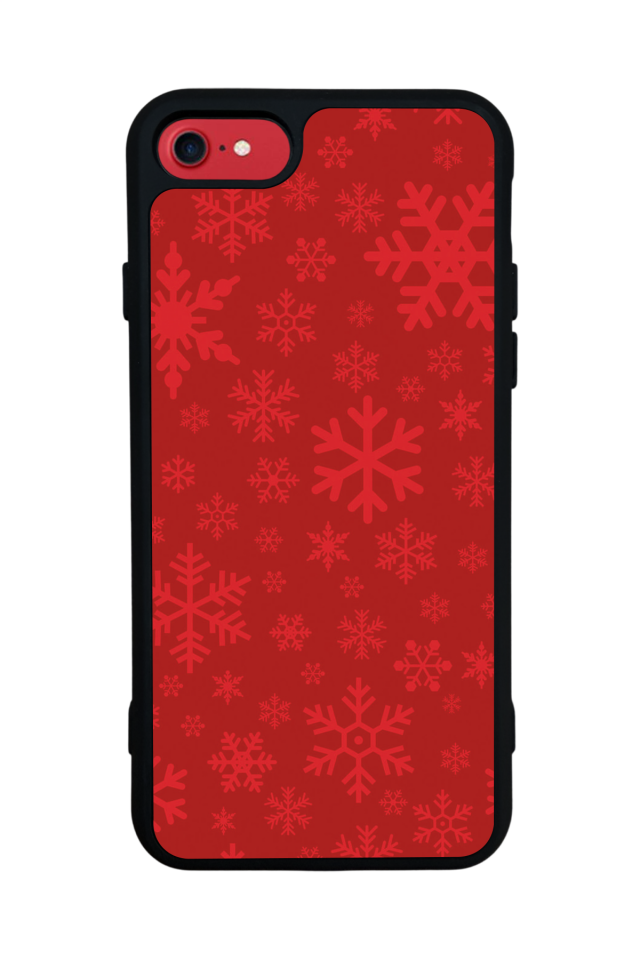 iPhone SE Uyumlu Yilbasi Christmas Tasarımlı Glossy Premium Kılıf