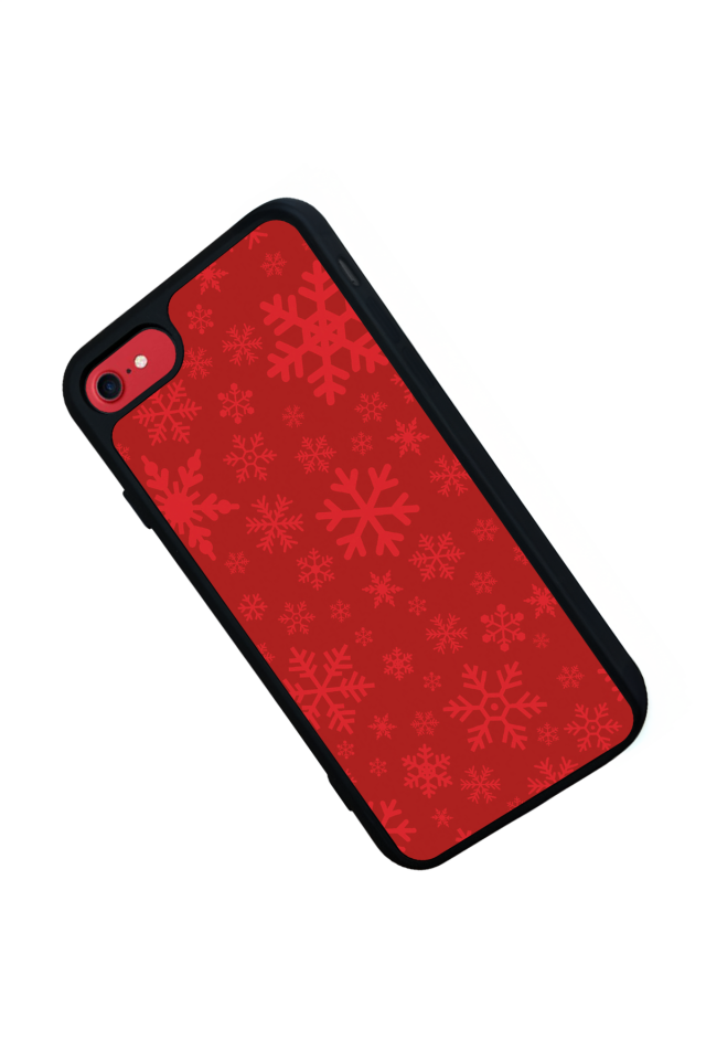 iPhone SE Uyumlu Yilbasi Christmas Tasarımlı Glossy Premium Kılıf