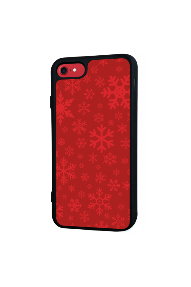 iPhone SE Uyumlu Yilbasi Christmas Tasarımlı Glossy Premium Kılıf