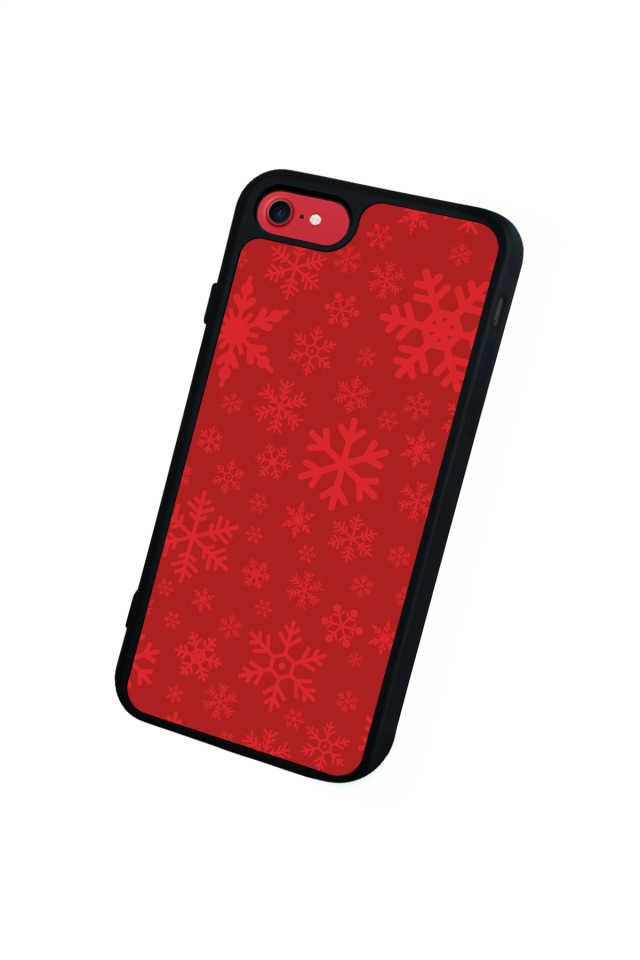 iPhone SE Uyumlu Yilbasi Christmas Tasarımlı Glossy Premium Kılıf