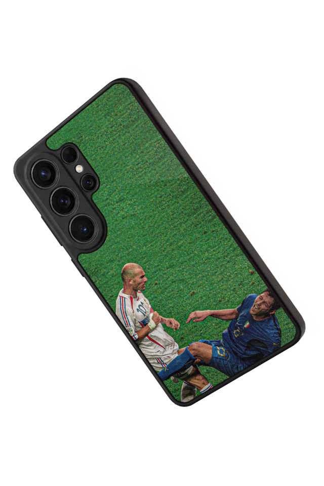 Samsung Galaxy S26 Ultra Uyumlu Zidane Tasarımlı Glossy Premium Kılıf