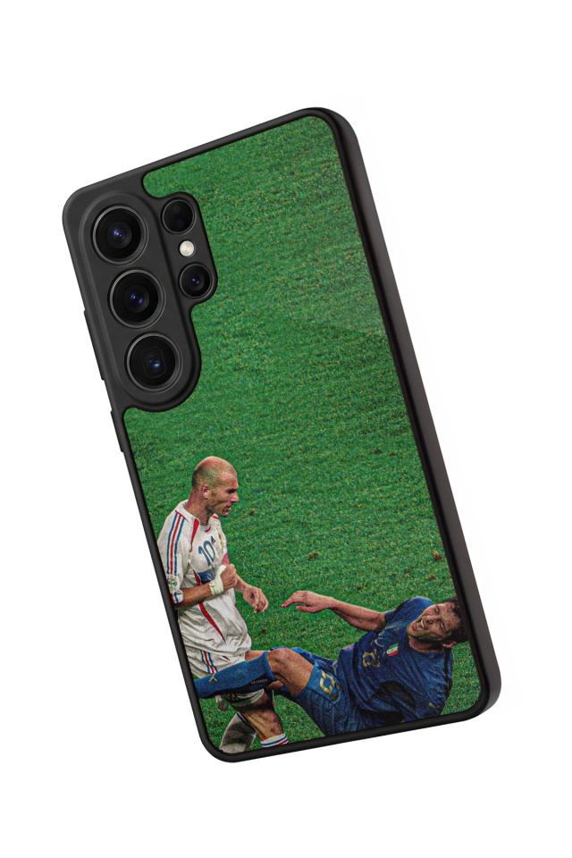 Samsung Galaxy S26 Ultra Uyumlu Zidane Tasarımlı Glossy Premium Kılıf