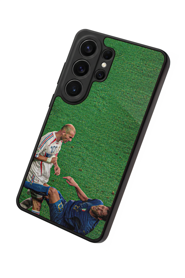 Samsung Galaxy S26 Ultra Uyumlu Zidane Tasarımlı Glossy Premium Kılıf