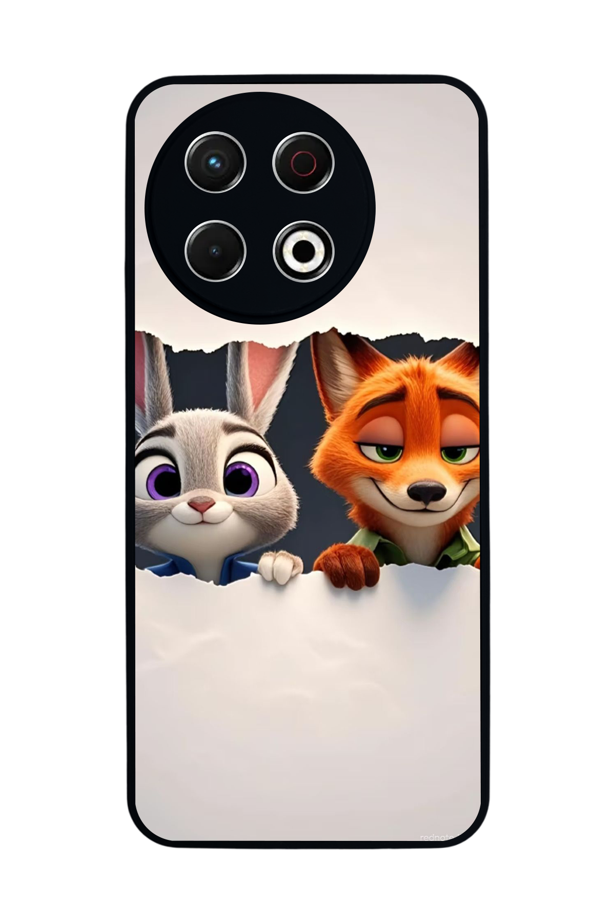 Tecno Spark 30 Pro Uyumlu Zootropolis Tasarımlı Glossy Premium Kılıf