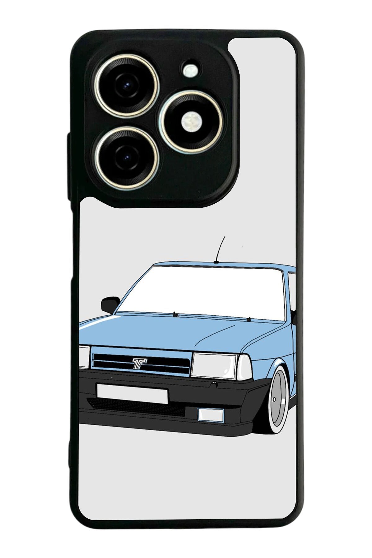 Tecno Spark 20/20C Uyumlu Tofas Tasarımlı Glossy Premium Kılıf