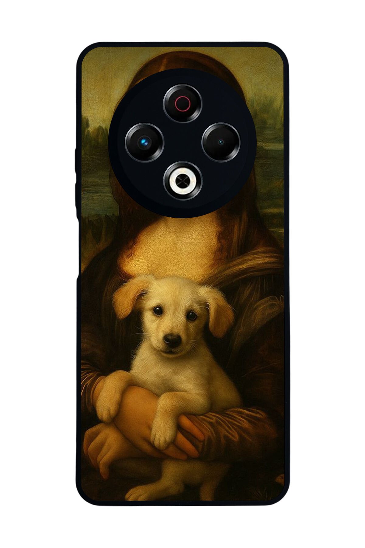 Tecno Spark 30 Uyumlu Monalisa Tasarımlı Glossy Premium Kılıf
