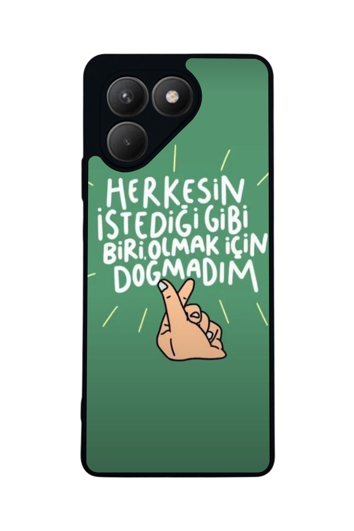Tecno Pova 7 Mat Uyumlu Siyah Kılıf – Yumuşak Silikon, Koruyucu, Şok Emici Kapak