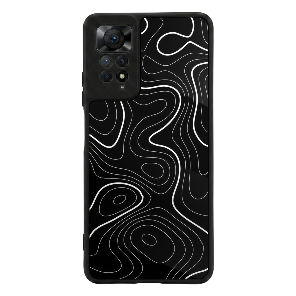 Xiaomi Redmi Note 11 Pro Uyumlu Çizgi Sanatı Tasarımlı Glossy Premium Kılıf