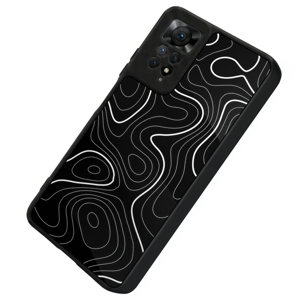 Xiaomi Redmi Note 11 Pro Uyumlu Çizgi Sanatı Tasarımlı Glossy Premium Kılıf