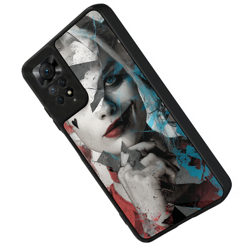 Xiaomi Redmi Note 12 Pro Uyumlu HarleyQueen Tasarımlı Glossy Premium Kılıf