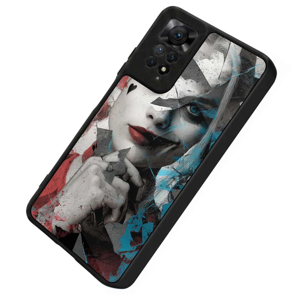 Xiaomi Redmi Note 12 Pro Uyumlu HarleyQueen Tasarımlı Glossy Premium Kılıf