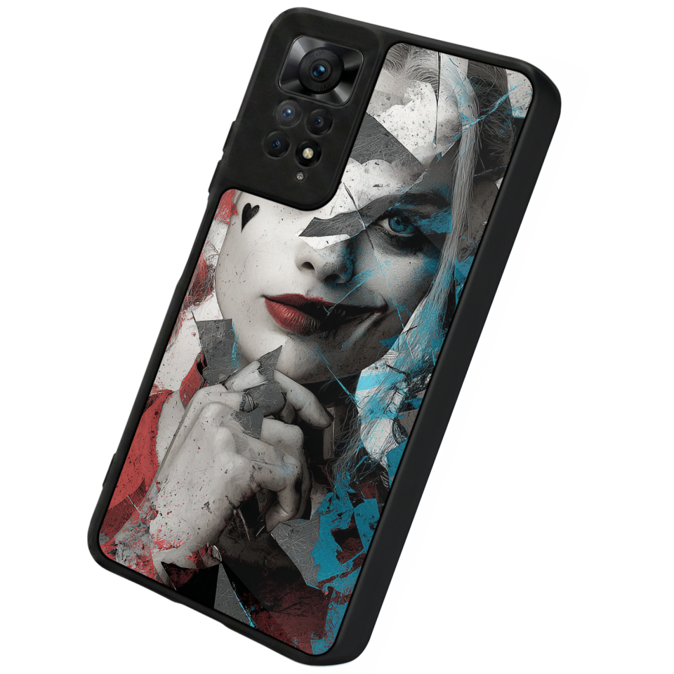 Xiaomi Redmi Note 12 Pro Uyumlu HarleyQueen Tasarımlı Glossy Premium Kılıf