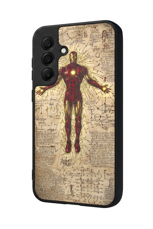 Samsung Galaxy A17 Uyumlu Iron Man ( Demir Adam ) Tasarımlı Glossy Premium Kılıf