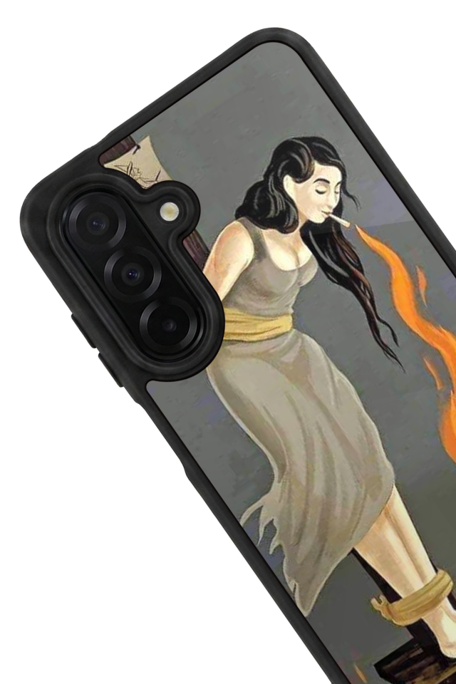 Samsung Galaxy A56 Uyumlu Kalp Love Tasarımlı Glossy Premium Kılıf