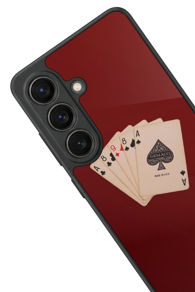 Samsung Galaxy S26 Uyumlu Kart Tasarımlı Glossy Premium Kılıf