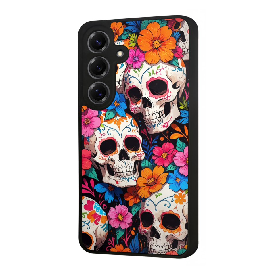 Samsung Galaxy S25 Uyumlu KuruKafa Tasarımlı Glossy Premium Kılıf