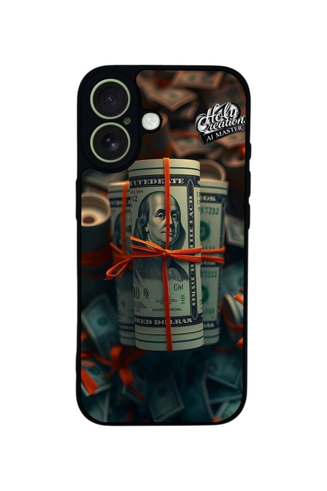 iPhone 17 Uyumlu Para Tasarımlı Glossy Premium Kılıf