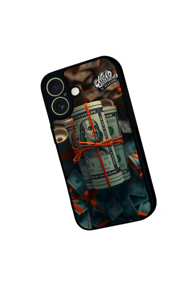 iPhone 17 Uyumlu Para Tasarımlı Glossy Premium Kılıf