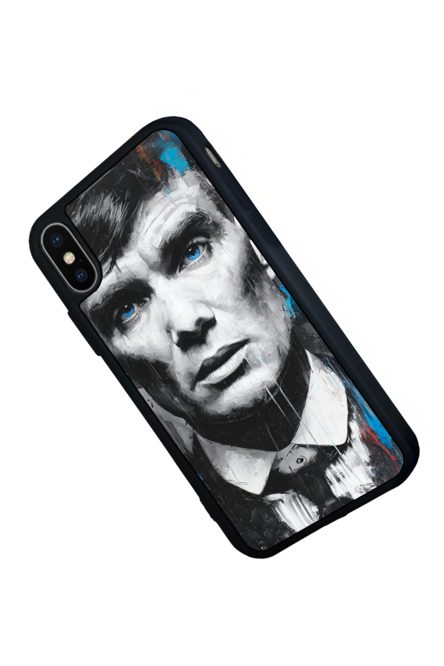 iPhone X/ XS Uyumlu Peaky Blinders Tasarımlı Glossy Premium Kılıf