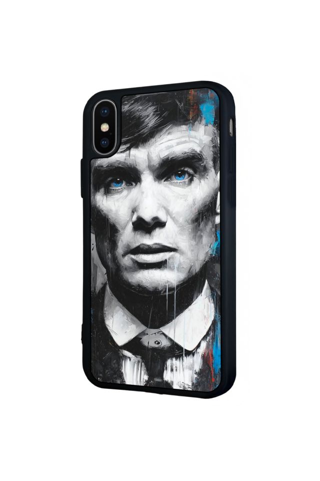 iPhone X/ XS Uyumlu Peaky Blinders Tasarımlı Glossy Premium Kılıf