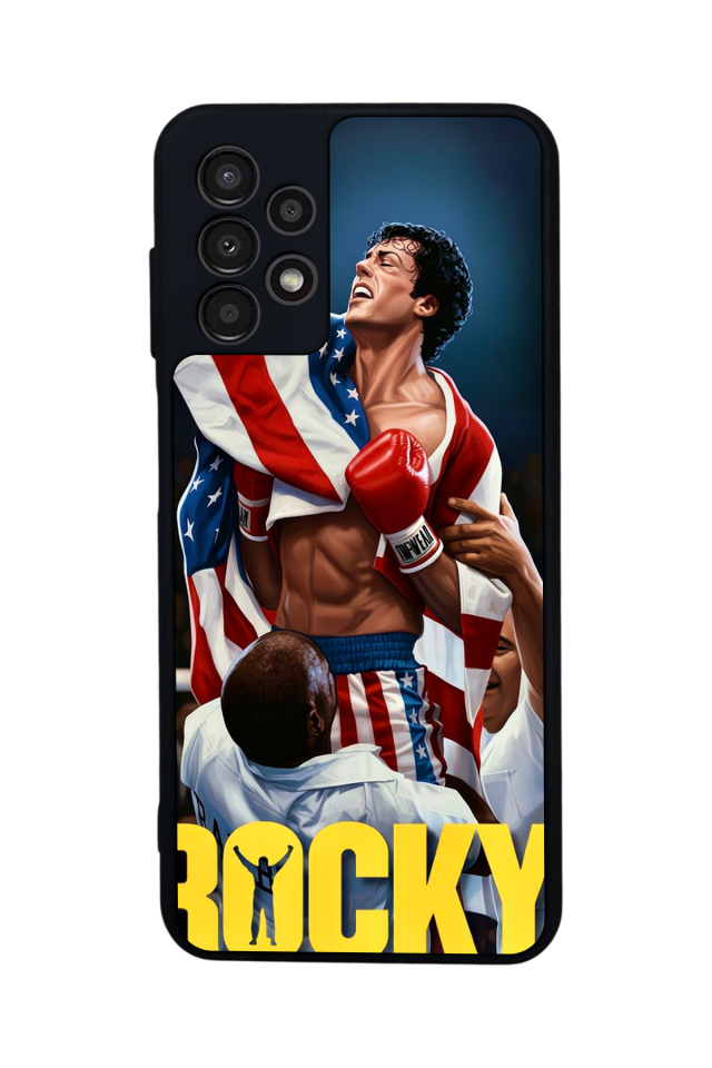 Samsung Galaxy A13 Uyumlu Rocky Tasarımlı Glossy Premium Kılıf