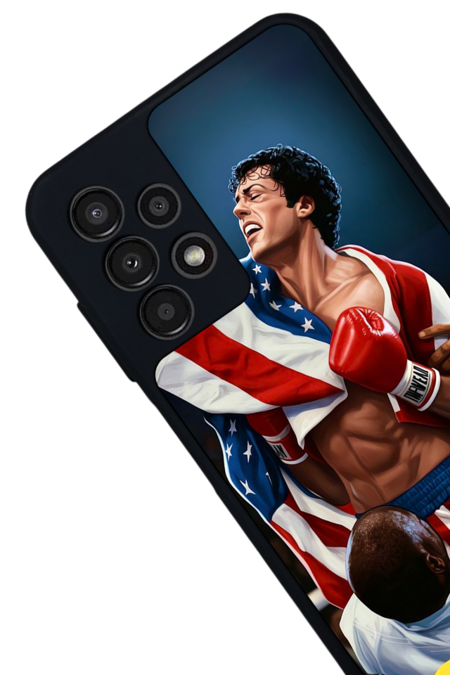 Samsung Galaxy A13 Uyumlu Rocky Tasarımlı Glossy Premium Kılıf