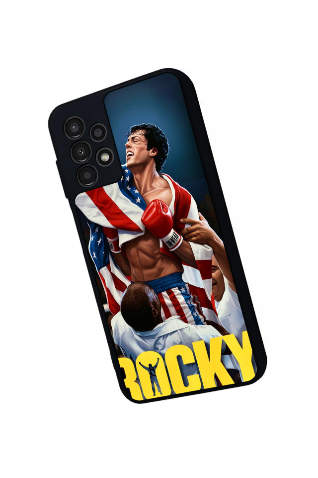 Samsung Galaxy A13 Uyumlu Rocky Tasarımlı Glossy Premium Kılıf