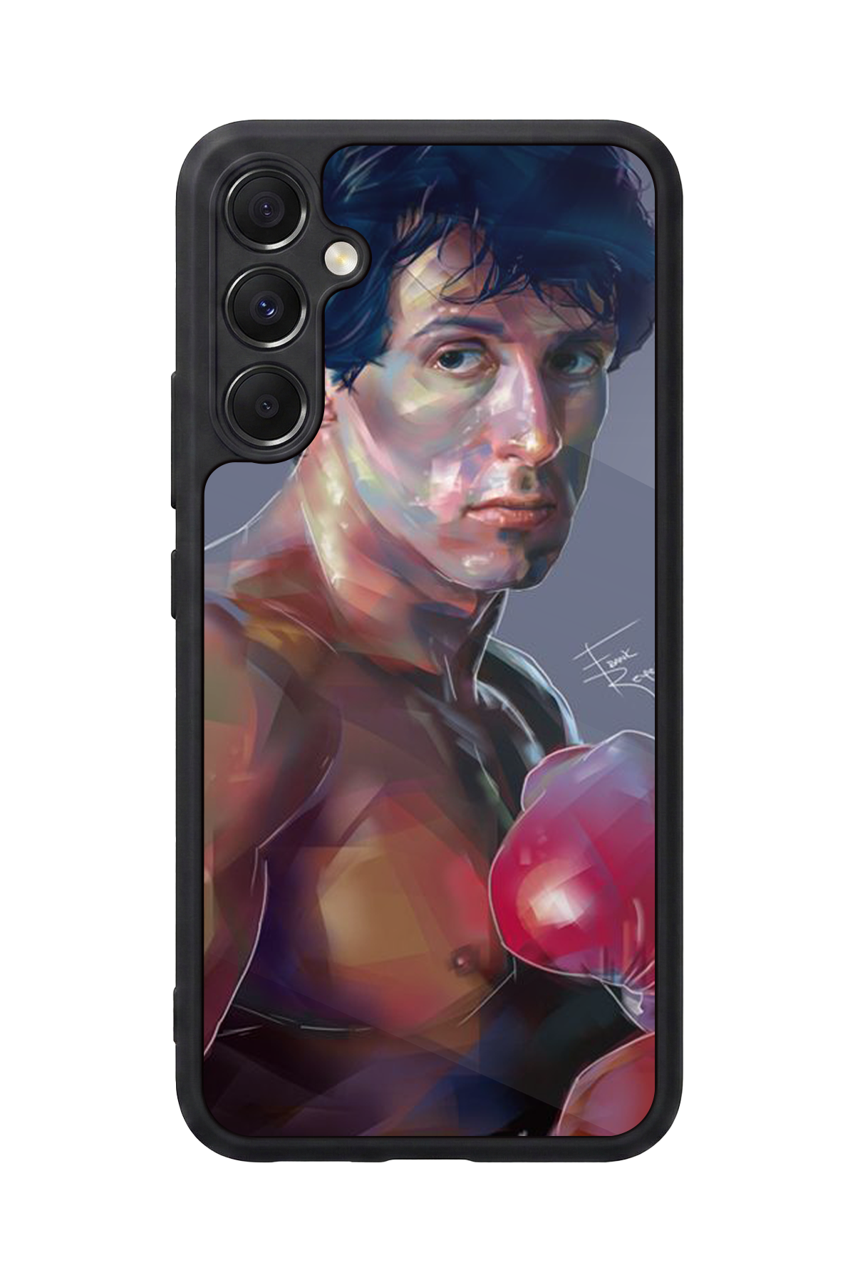 Samsung Galaxy M34 Uyumlu Rocky Tasarımlı Glossy Premium Kılıf