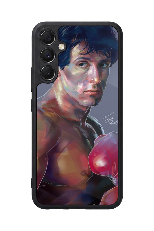 Samsung Galaxy M34 Uyumlu Rocky Tasarımlı Glossy Premium Kılıf