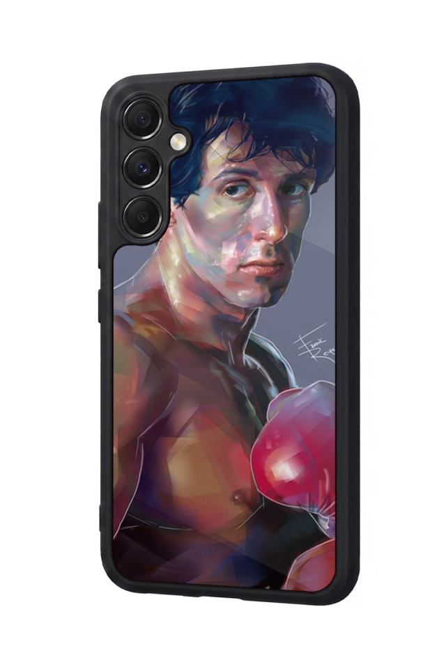 Samsung Galaxy M34 Uyumlu Rocky Tasarımlı Glossy Premium Kılıf