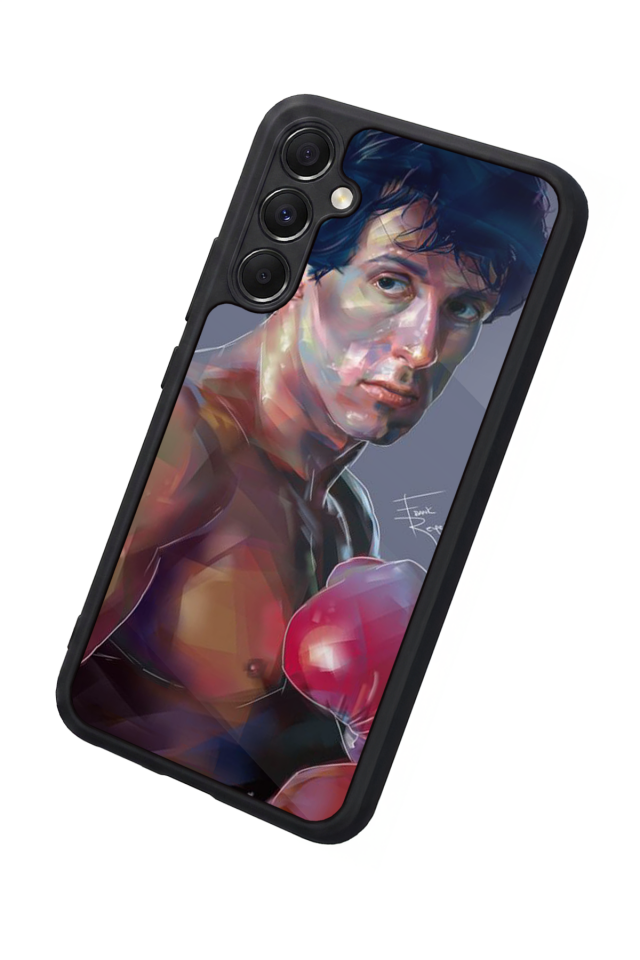Samsung Galaxy M34 Uyumlu Rocky Tasarımlı Glossy Premium Kılıf
