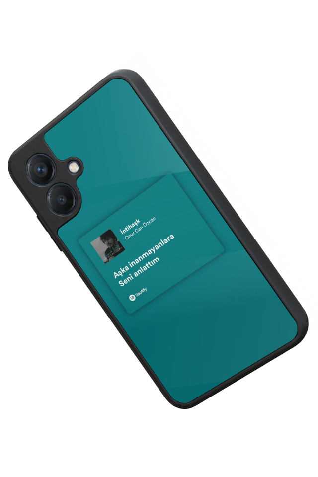 Samsung Galaxy A07 Uyumlu Sarki Sozleri Tasarımlı Glossy Premium Kılıf