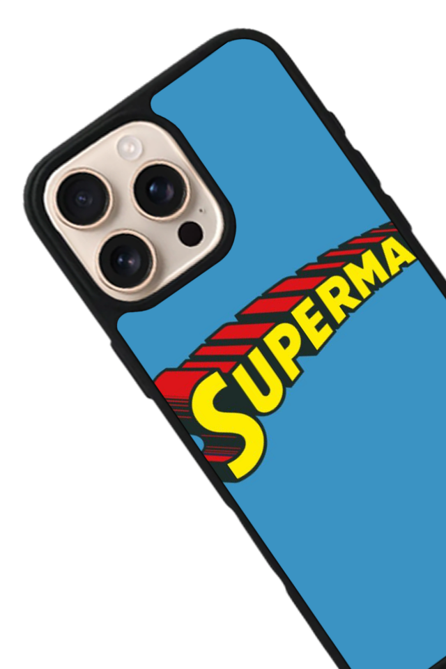 iPhone 14 Pro Max Uyumlu Superman Tasarımlı Glossy Premium Kılıf