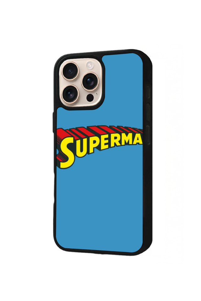 iPhone 14 Pro Max Uyumlu Superman Tasarımlı Glossy Premium Kılıf