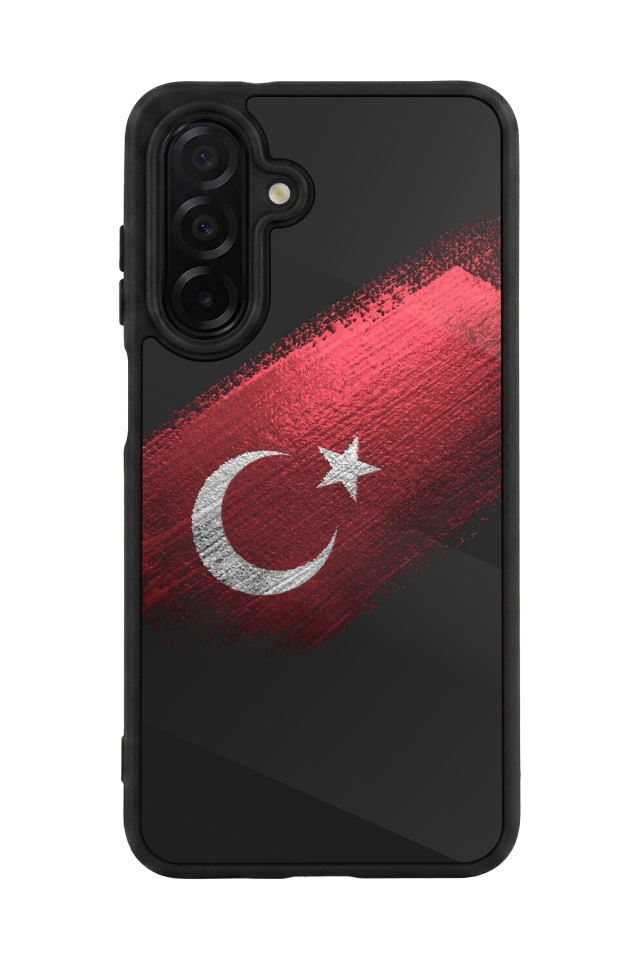 Samsung Galaxy A36 Uyumlu Türk Bayragi Tasarımlı Glossy Premium Kılıf