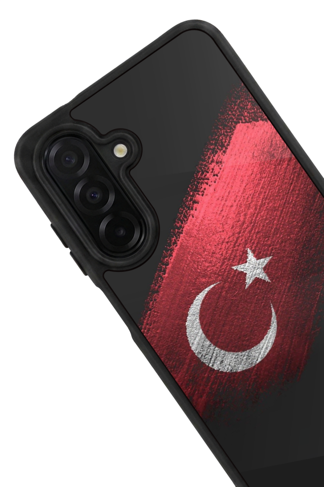 Samsung Galaxy A36 Uyumlu Türk Bayragi Tasarımlı Glossy Premium Kılıf