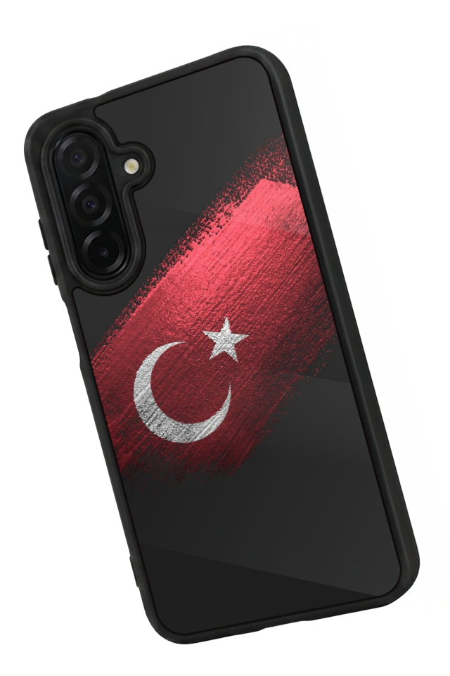 Samsung Galaxy A36 Uyumlu Türk Bayragi Tasarımlı Glossy Premium Kılıf