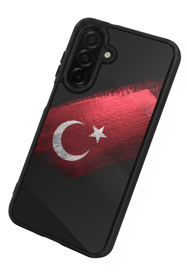 Samsung Galaxy A36 Uyumlu Türk Bayragi Tasarımlı Glossy Premium Kılıf