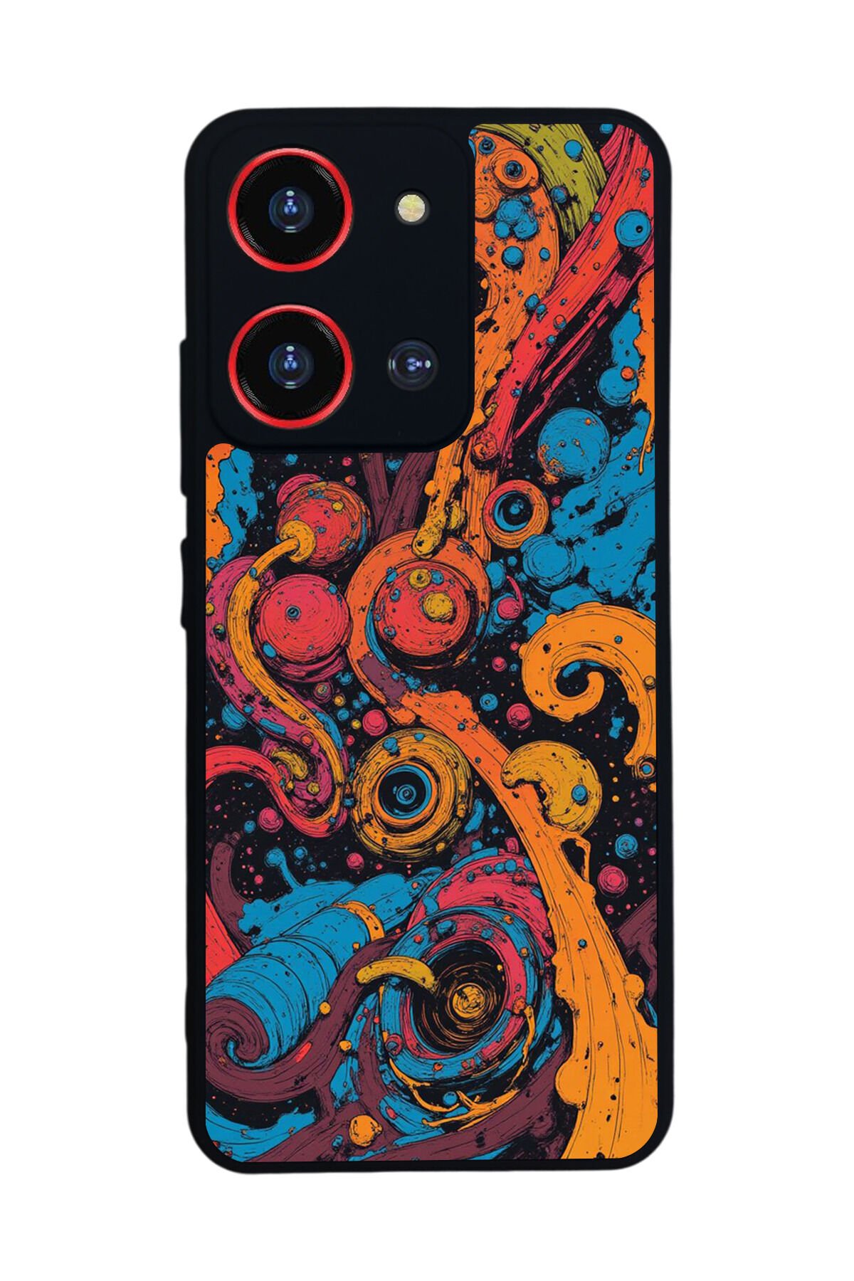 Reeder S19 Max Pro S 108MP Uyumlu Abstract Tasarımlı Glossy Premium Kılıf