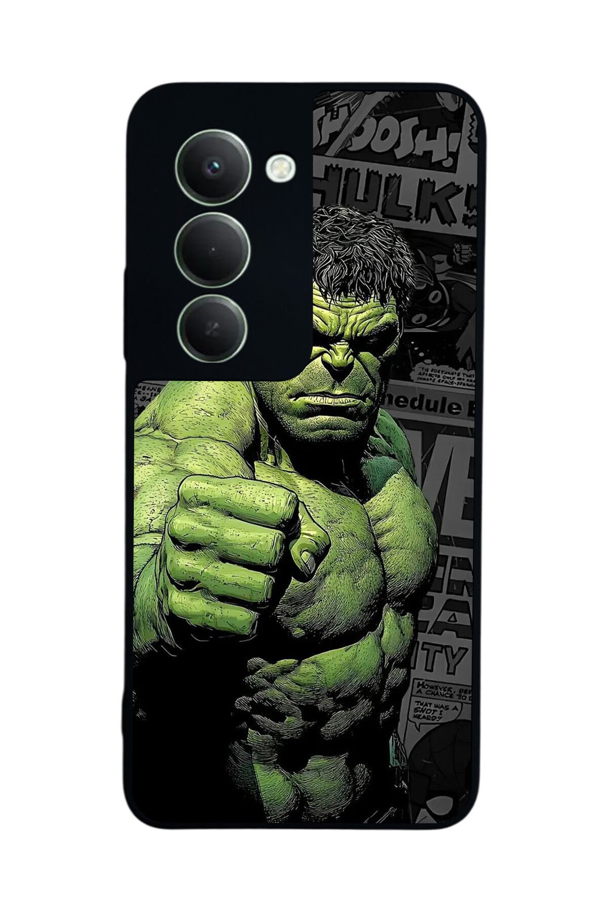 Xiaomi Redmi 15 5G Uyumlu Hulk Tasarımlı Glossy Premium Kılıf