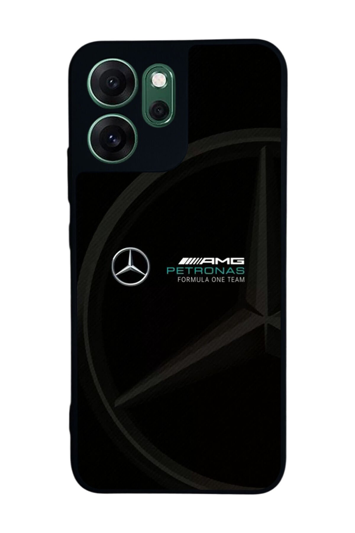 Oppo Reno 14F Uyumlu Mercedes Tasarımlı Glossy Premium Kılıf