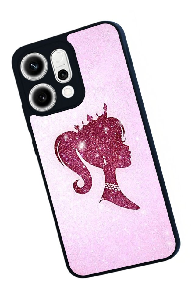 Oppo Reno 14 Uyumlu Barbie Tasarımlı Glossy Premium Kılıf