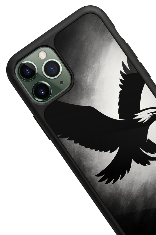 iPhone 11 Pro Max Uyumlu Besiktas Tasarımlı Glossy Premium Kılıf